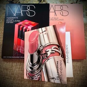 NIB YSL+NARS Lipsticks 8 Pcs